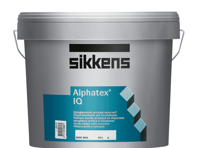  Сикенс Алфатекс S.F. акриловая краска матовая (Sikkens Alpha Tex SF)